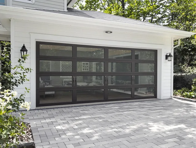 West Hartford Garage Door Repair design specialist presenting custom garage door options to West Hartford homeowner