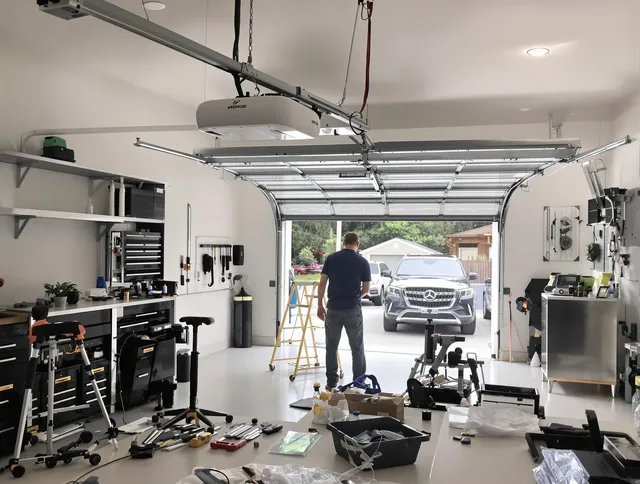 Garage door opener installation by West Hartford Garage Door Repair in West Hartford