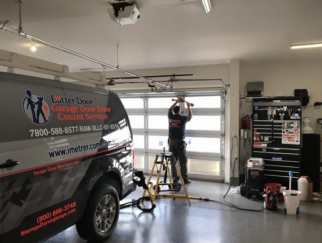 West Hartford Garage Door Repair team performing same-day garage door repair in West Hartford